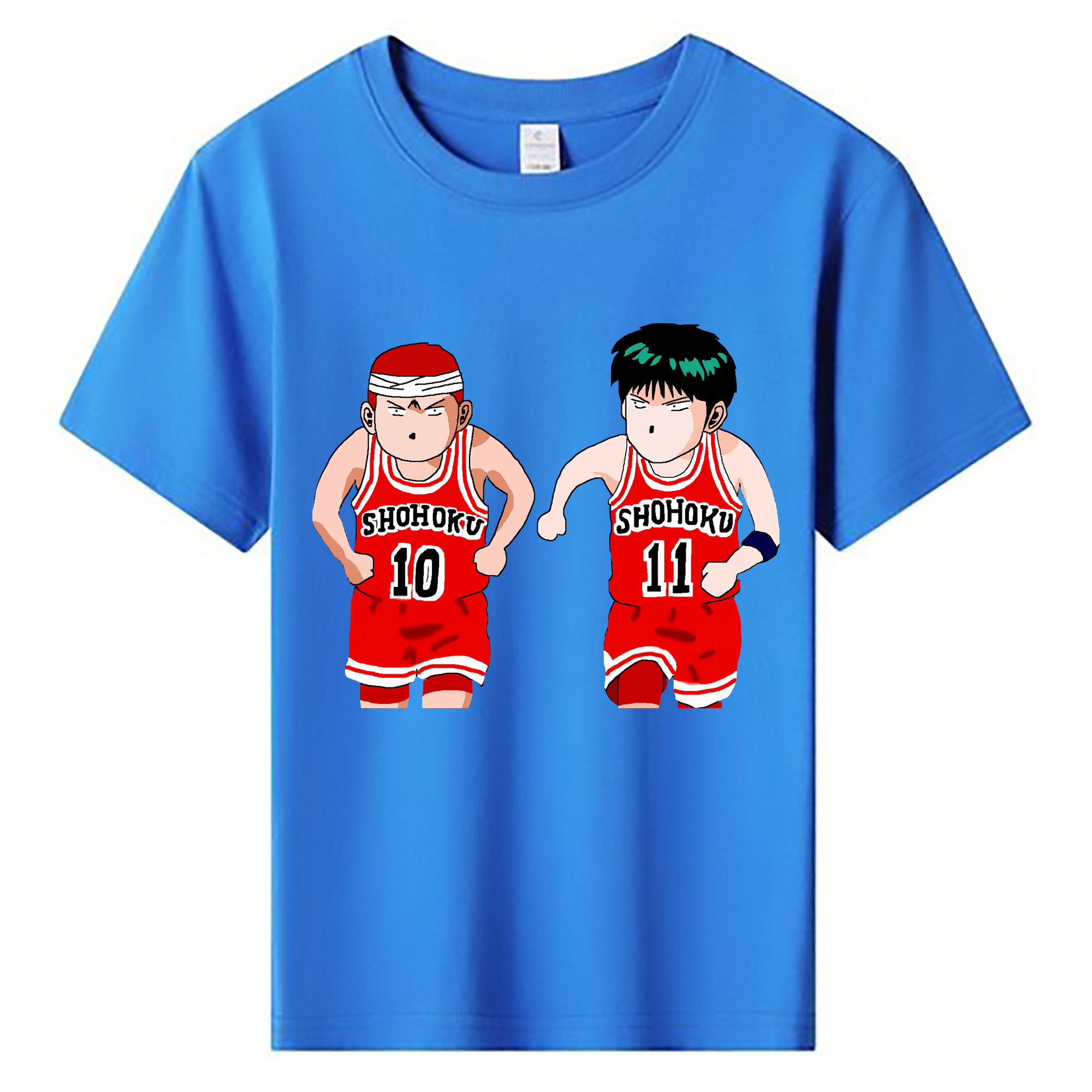 （画像用） SLAM DUNK／スラムダンク 綿100％キッズTシャツ（フロントプリント）